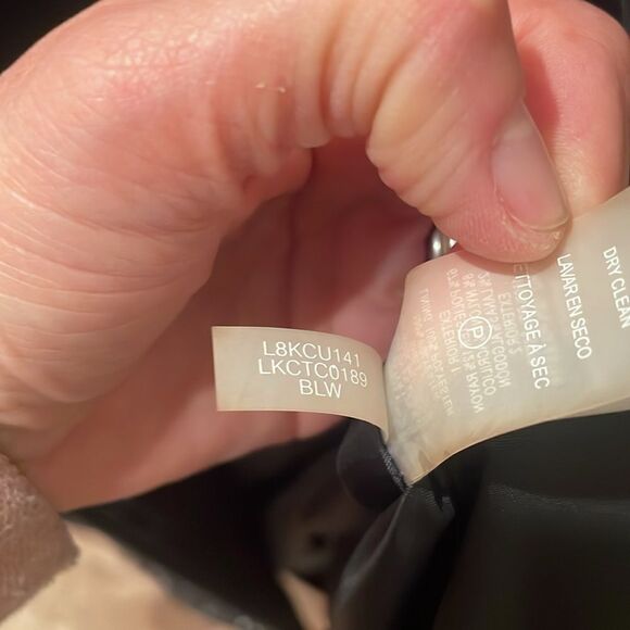 Karl Lagerfield Paris woman black and white tweed jacket - Picture 13 of 16